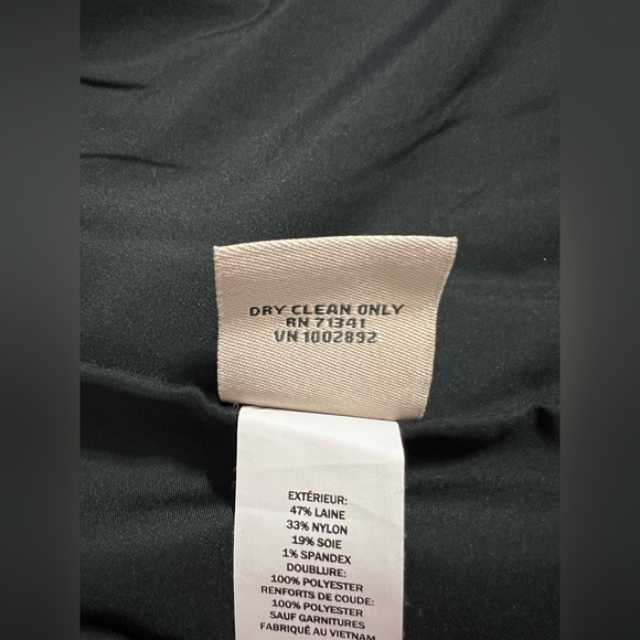 Blackwatch Plaid Wool Blend Snapfront Jacket Blazer Sz Small Stand Collar - Picture 11 of 16